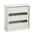 Cofre superficie 2 filas de 24 módulos, Ref. LVS08002 SCHNEIDER ELECTRIC PrismaSeT160, 2 carilles y 2 tapas para los módulos.