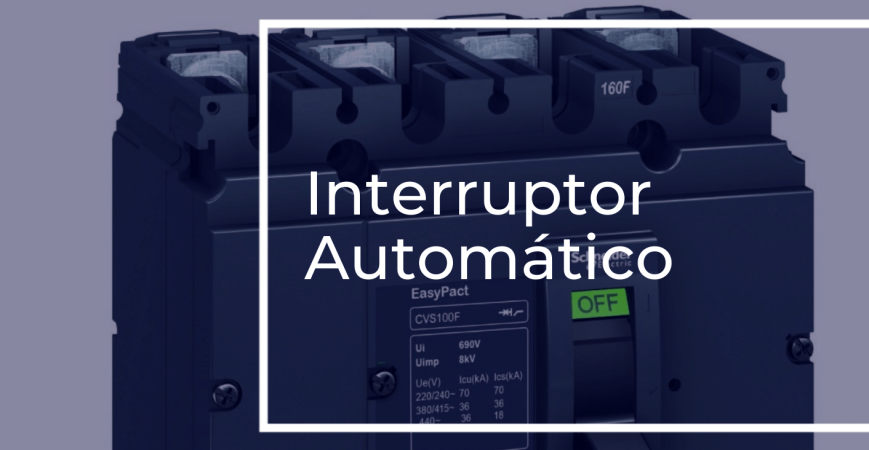 Interruptor automático de caja moldeada Schneider