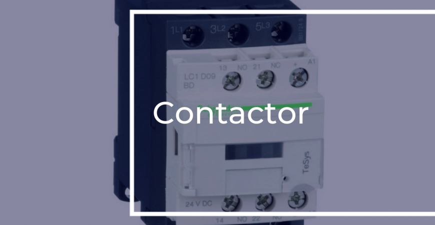 ¿Qué es un contactor y para qué se utiliza?